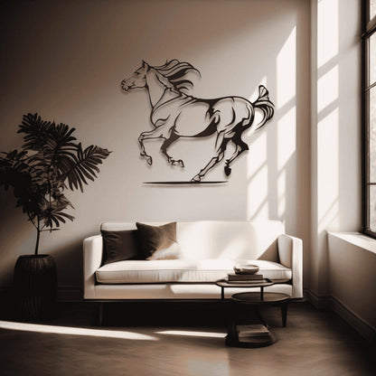 Horse Wall Art D13 لوحة الخيل | Metal Wall Art
