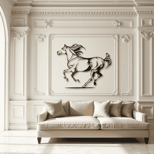 Horse Wall Art D13 لوحة الخيل | Metal Wall Art