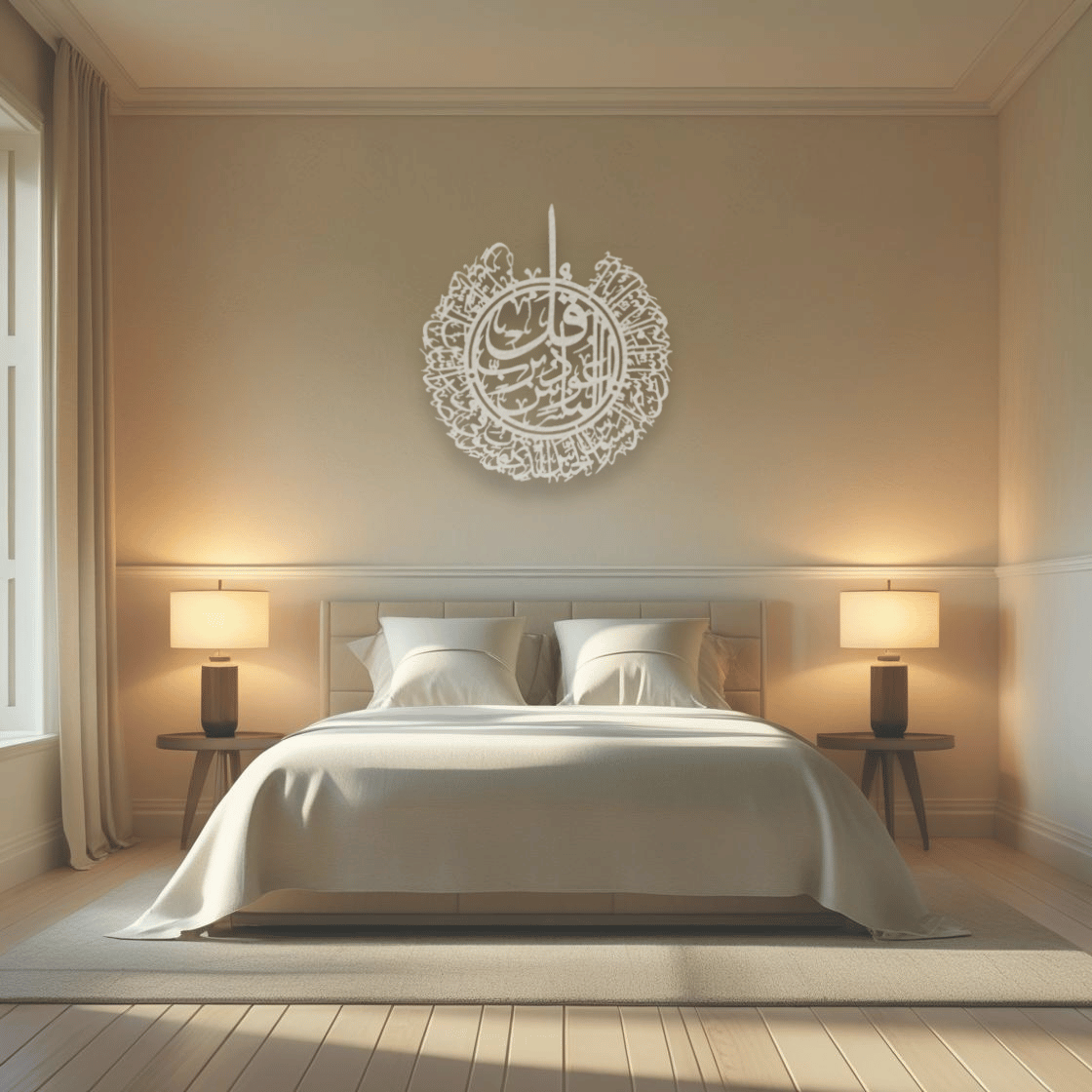 Surah An-Nas Metal Islamic Wall Art